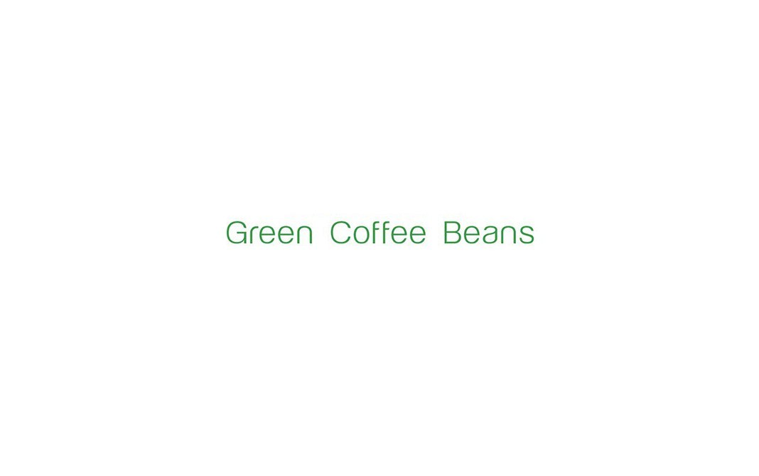 Hanman Nutritions Plantation "A" Green Coffee Beans    Pack  1 kilogram